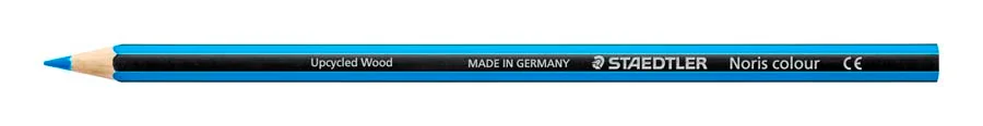 Llapis de colors Staedtler Noris Colour blau clar 12u