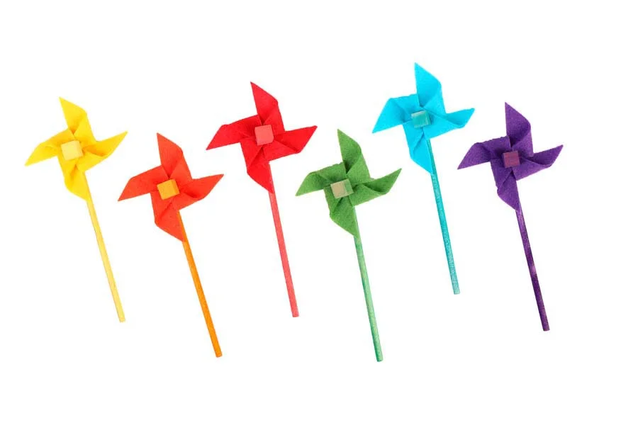 Pals cilíndrics de fusta Innspiro colors 60u