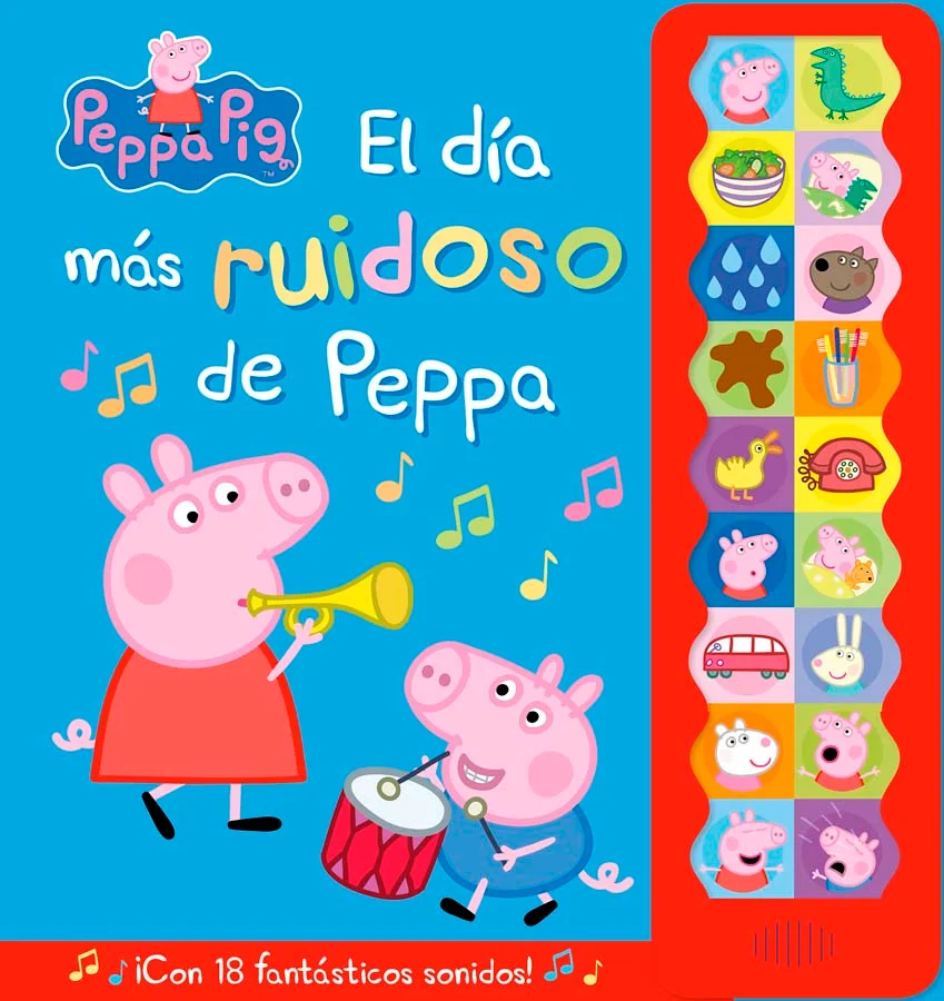 <P><B>¡Un nuevo libro de sonidos de Peppa Pig!</B></P> <P>Acompaña a Peppa en este libro sonoro y disfruta con sus aventuras. ¡Solo tienes que <B>...