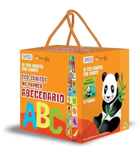 ¡Juega con diez resistentes cubos ecológicos y descubre los secretos del abecedario! Al apilar  los cubos, construirás una magnífica torre de  más...