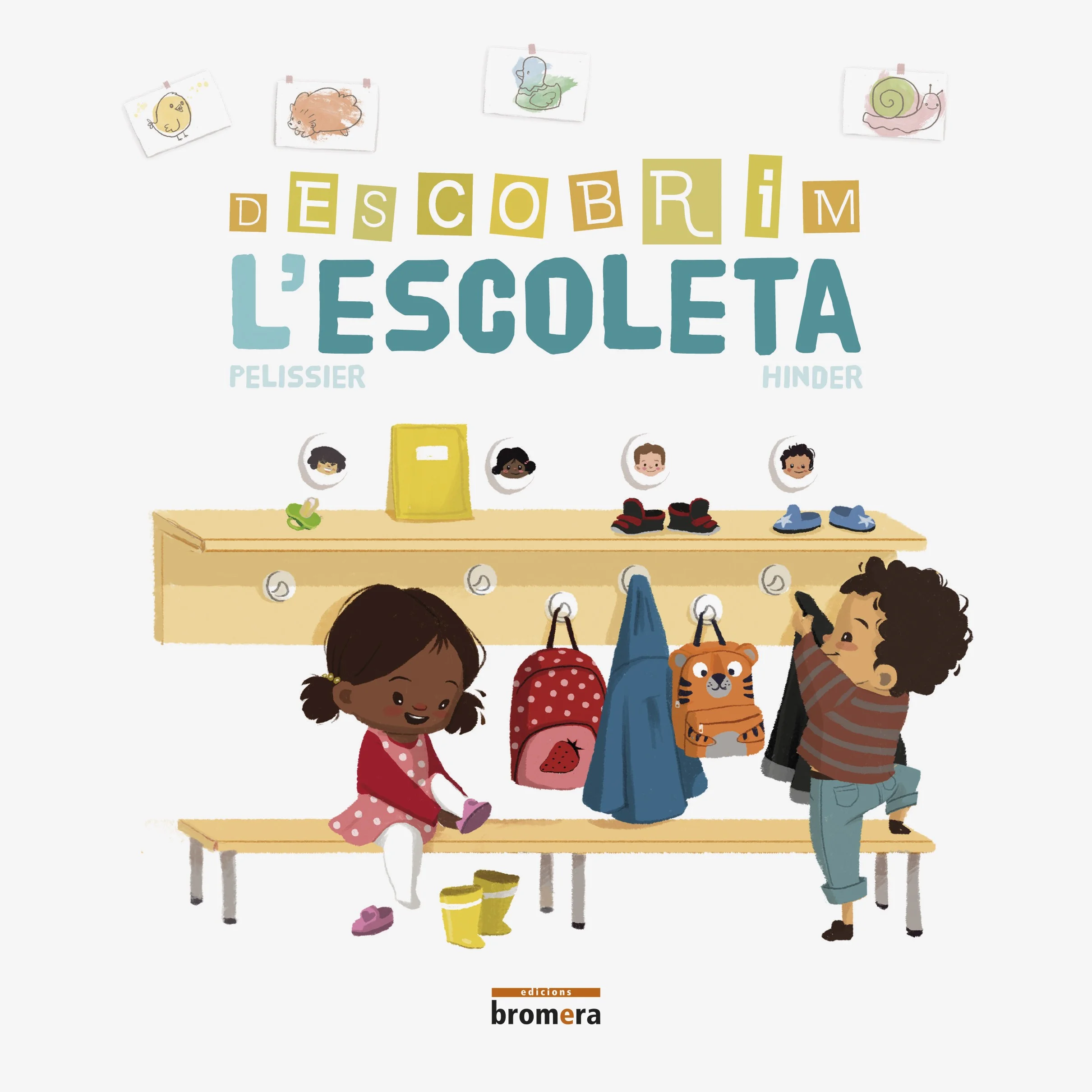 A l'escoleta hi ha moltes coses per descobrir... Obri la solapa de cada pàgina, on trobaràs una escena divertida i aprendràs paraules noves!