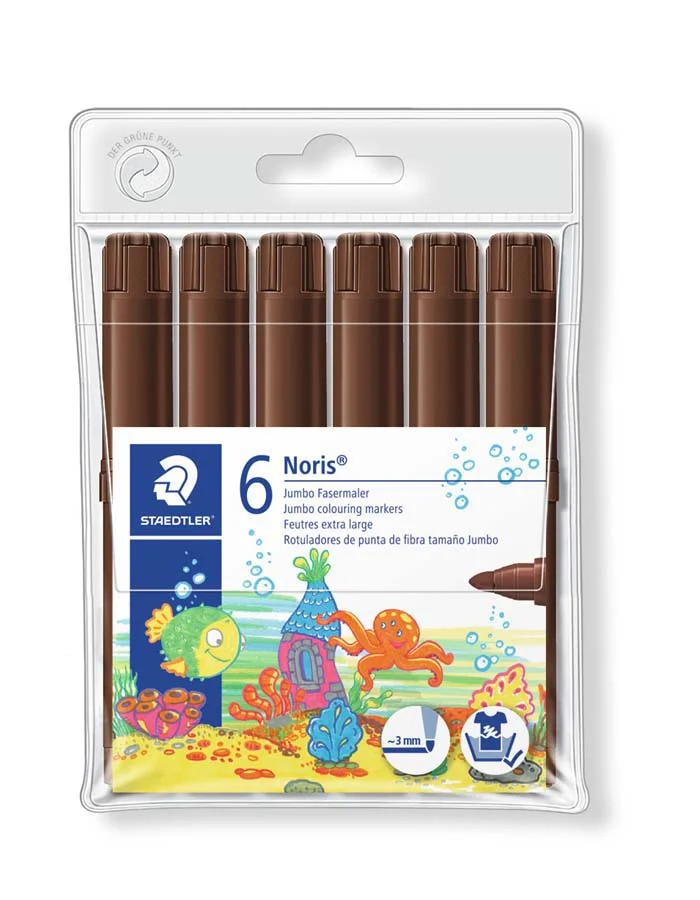 Retoladors Staedtler Noris 340 marró clar 6u Retoladors Staedtler Noris 340 marró clar 6u
