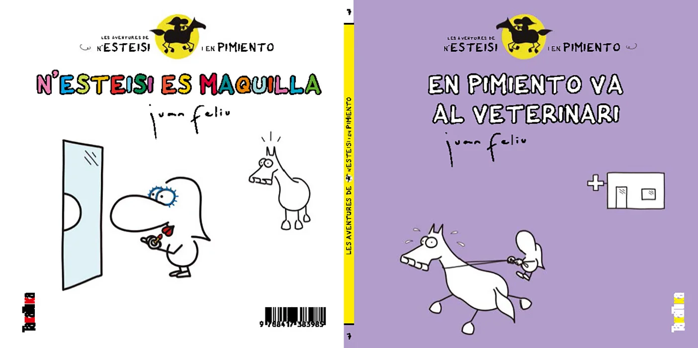 En Pimiento va al veterinari. A en Pimiento li toca revisió, però anar al veterinari li fa una por espantosa. Tot va bé fins que la veterinària li...