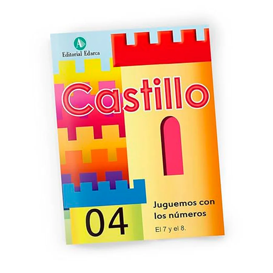 El cuaderno de matemáticas número 04 de la&nbsp;colección Castillo, “Juguemos con los números“, es un cuaderno de ejercicios de matemáticas infantil pa...