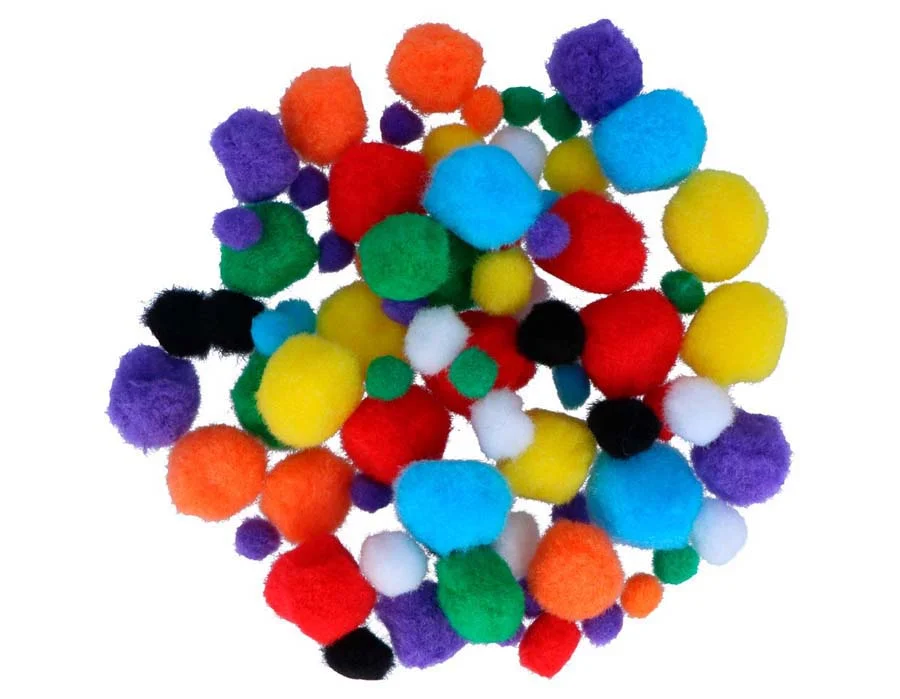 Assortit de pompons 78u