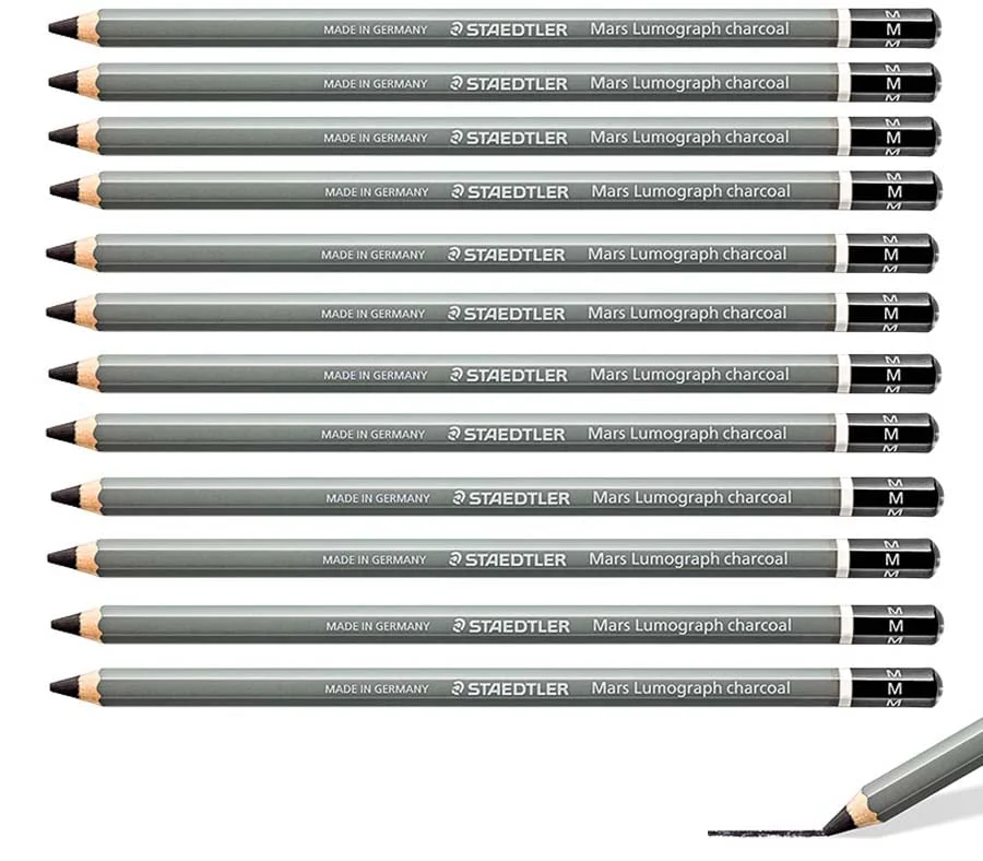 Llapis Graphite Mars Lumograph M 12u Llapis Graphite Mars Lumograph M 12u