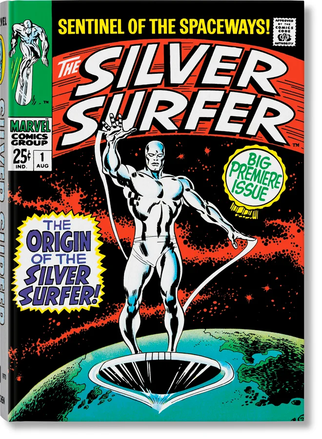 Stan Lee y Jack Kirby hicieron debutar a Silver Surfer (también conocido como Estela Plateada) en las fértiles páginas de Los 4 Fantásticos, y ráp...