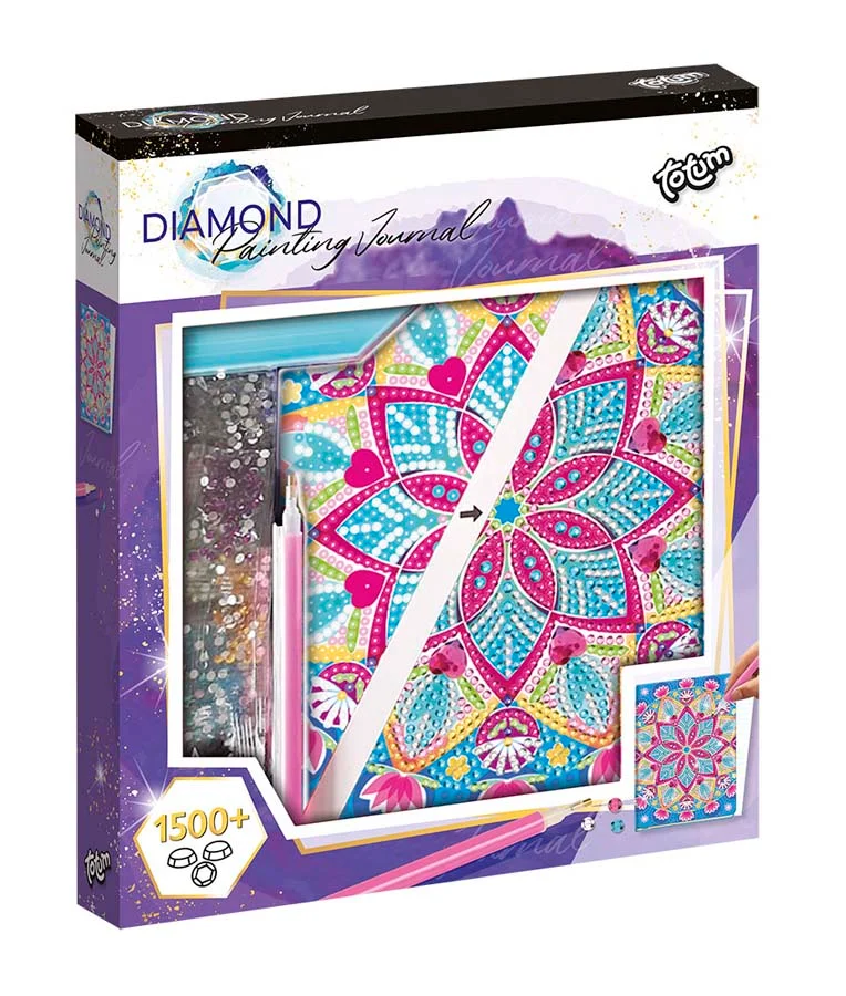 Llibre Decora Amb Diamants Mandala Blau Llibre Decora Amb Diamants Mandala Blau