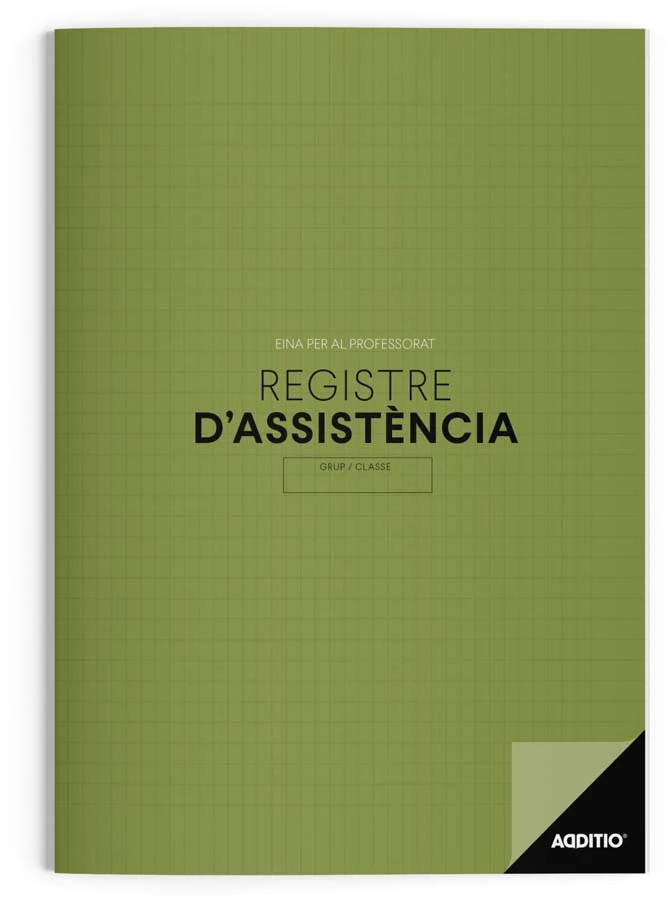 Quadern Registre assistència Additio català