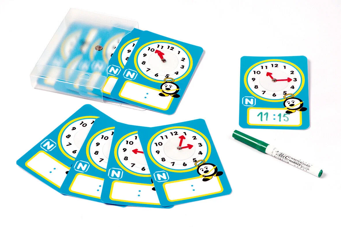 Fitxes rellotge per escriure Fitxes rellotge per escriure