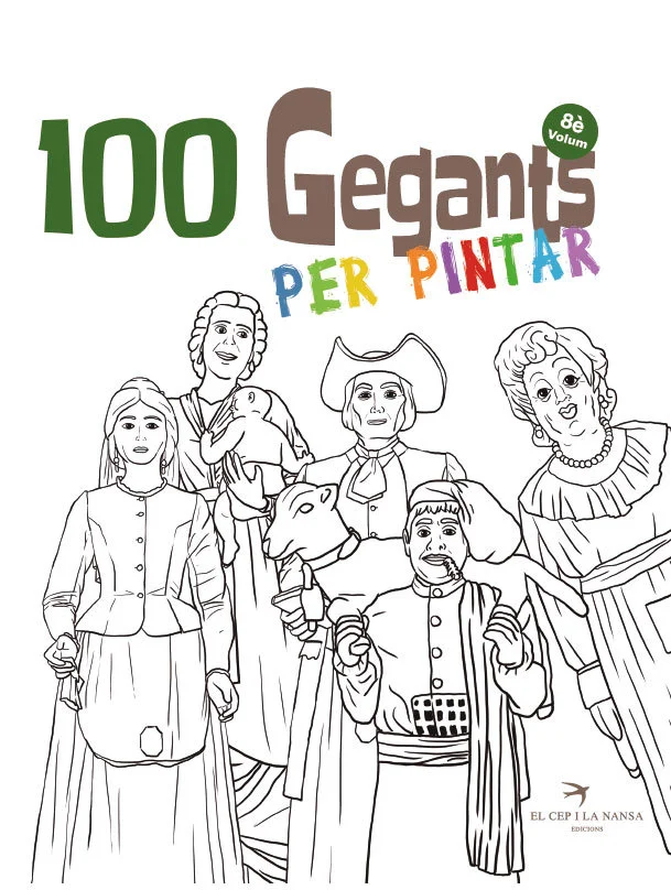 Vols pintar els teus gegants preferits? En aquest nou quadern per pintar descobrirem gegants tan originals com gegants pirates, pescadors, dimonis...