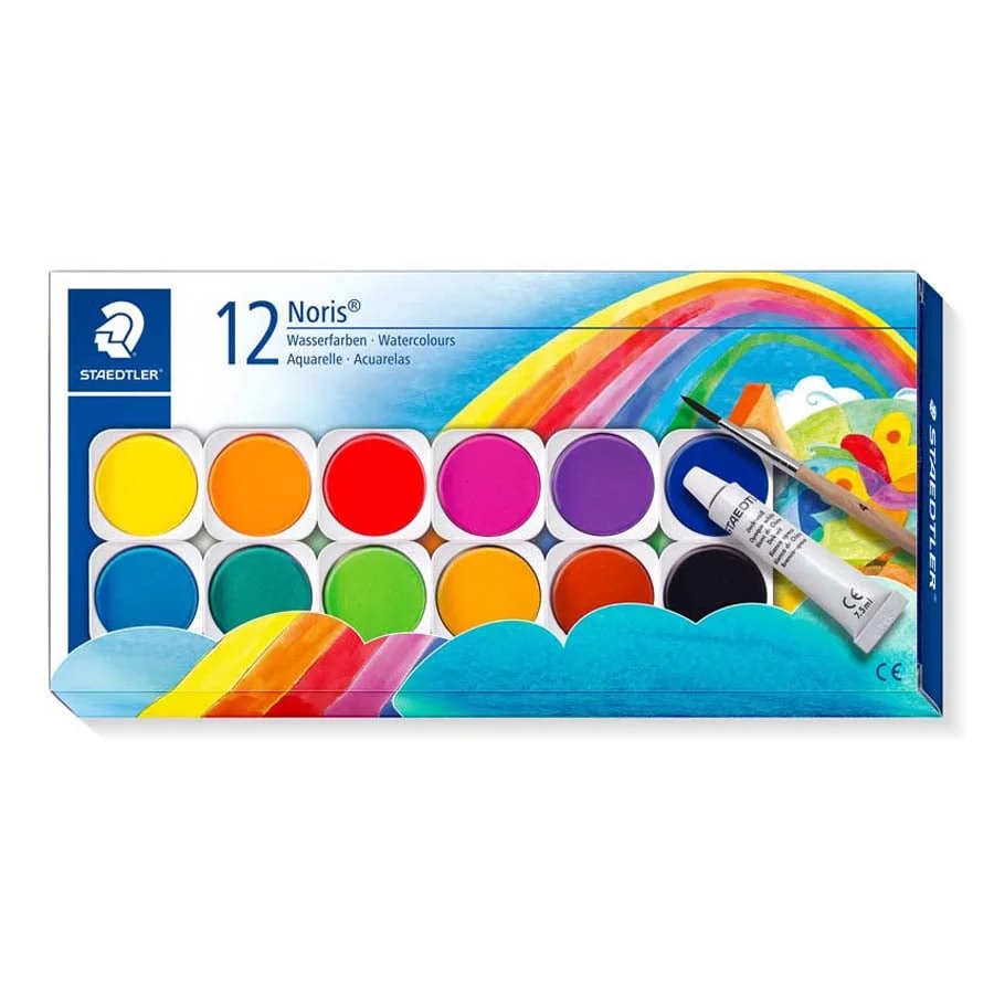 Aquarel·les Staedtler amb pinzell 12 colors Aquarel·les Staedtler amb pinzell 12 colors