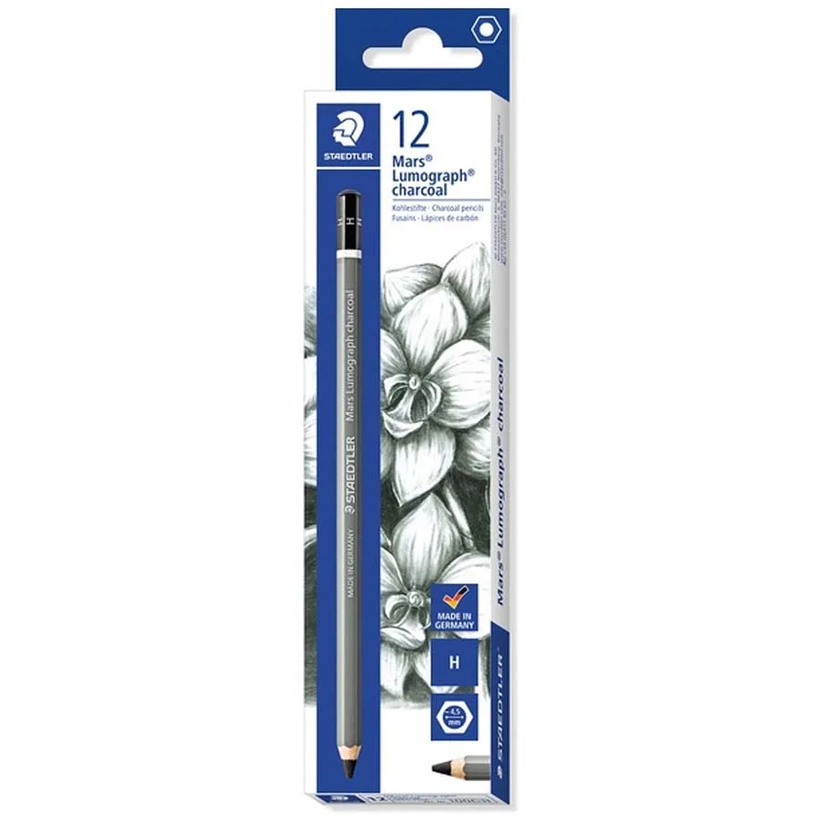 Llapis Graphite Mars Lumograph H 12u Llapis Graphite Mars Lumograph H 12u