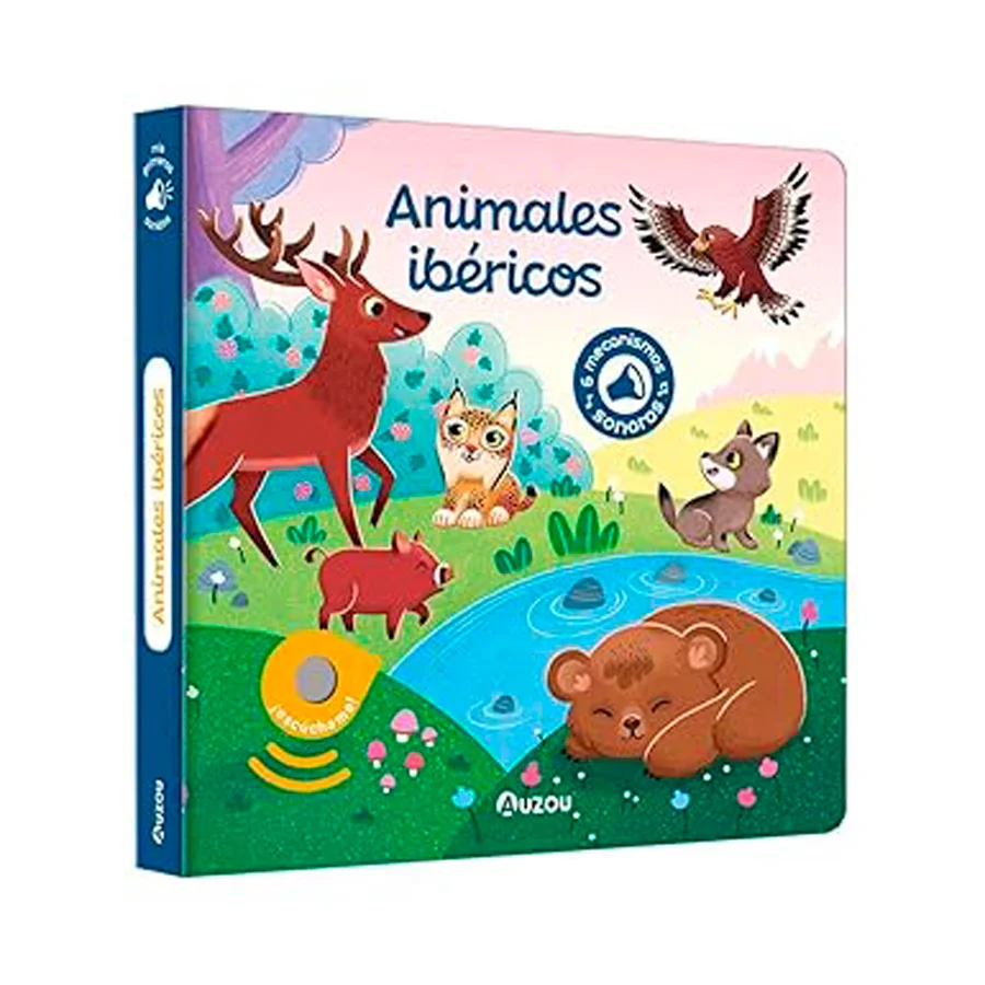 Un libro sonoro para conocer a los animales ibéricos y descubrir sus sonidos. <BR><BR>Con 6 mecanismos sonoros de larga duración.