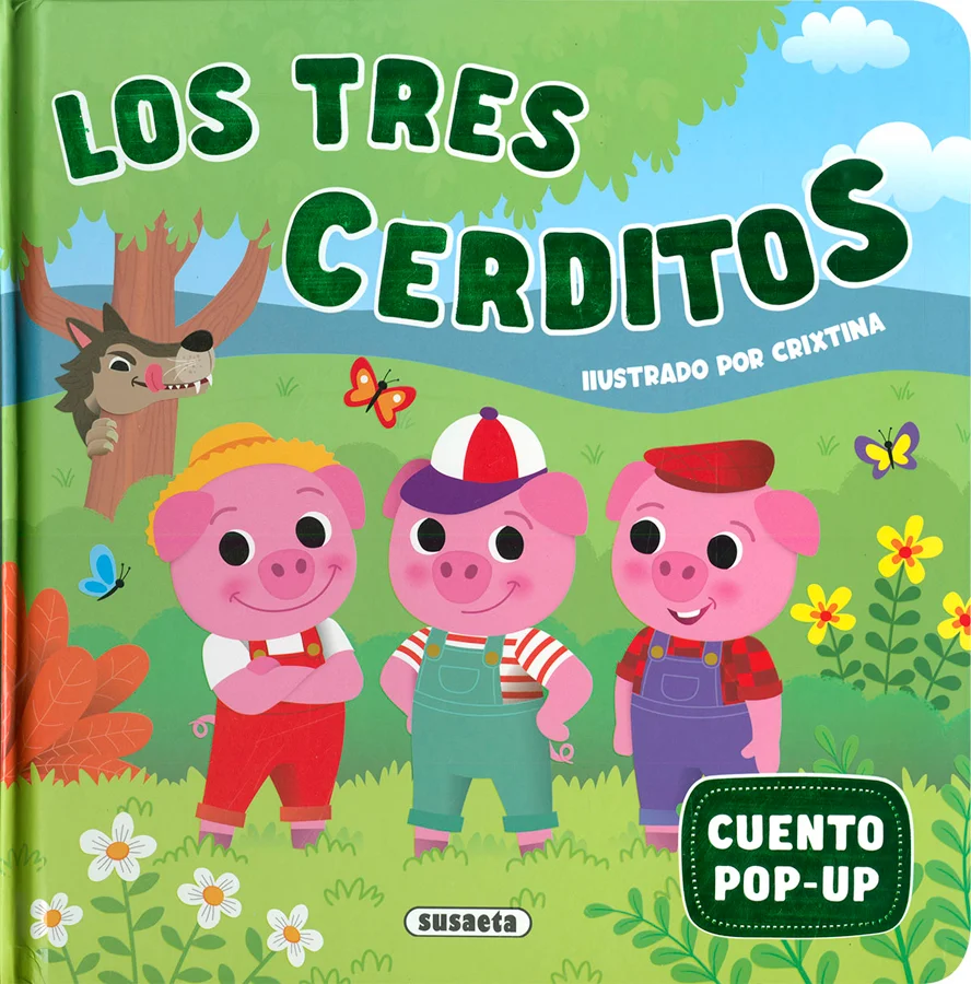 Abre este fantástico cuento desplegable de LOS TRES CERDITOS, lleno de simpáticas ilustraciones a todo color, y haz que cobre vida mientras disfru...