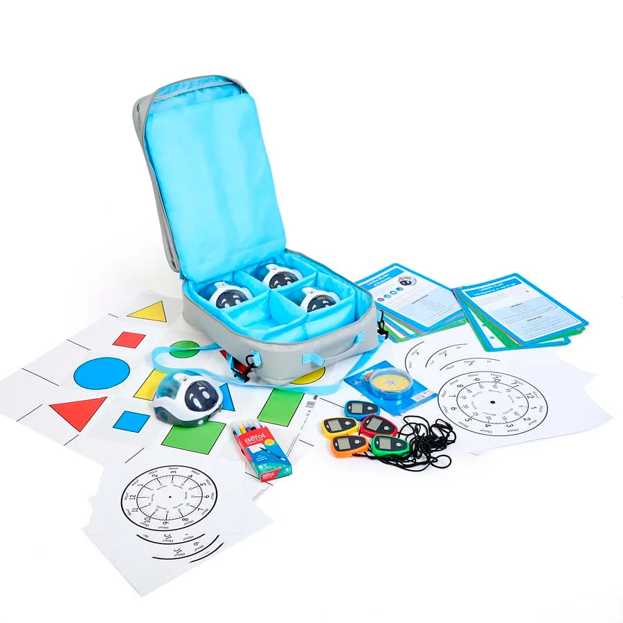 Motxilla d'aprenentatge de matemàtiques amb Loti-Bot
