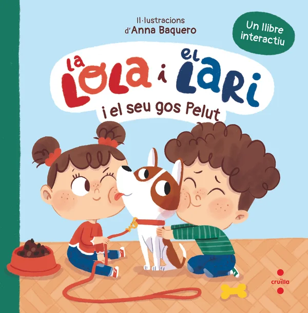 El Pelut és el gos de la Lola i el Lari. Els bessons se l'estimen molt, el cuiden i es deiverteixen jugant amb ell. Un llibre amb un velcro, una l...