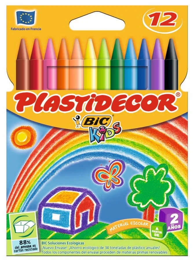 Ceres Plastidecor Bic Kids 12 colors Ceres Plastidecor Bic Kids 12 colors