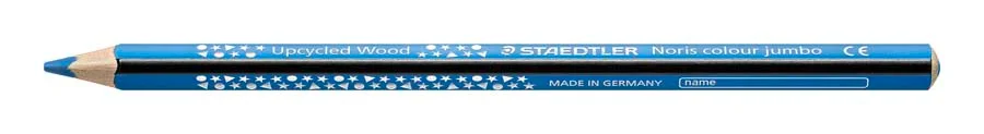 Llapis de colors Staedtler Noris Jumbo blau clar 12u