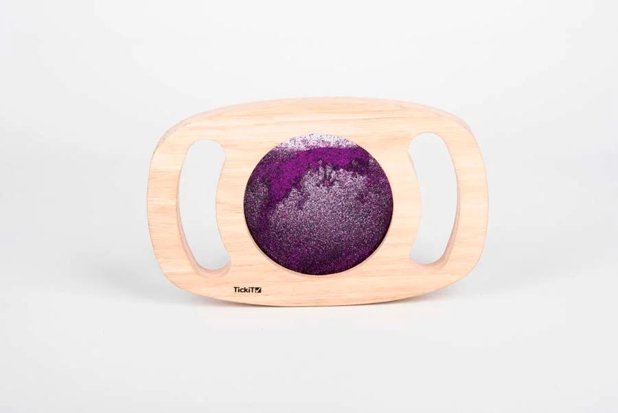 Panell d'observació Glitter TickIT Violeta Panell d'observació Glitter TickIT Violeta