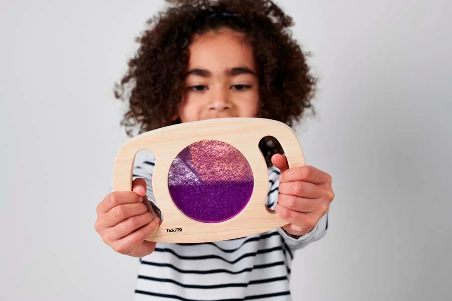 Panell d'observació Glitter TickIT Violeta Panell d'observació Glitter TickIT Violeta