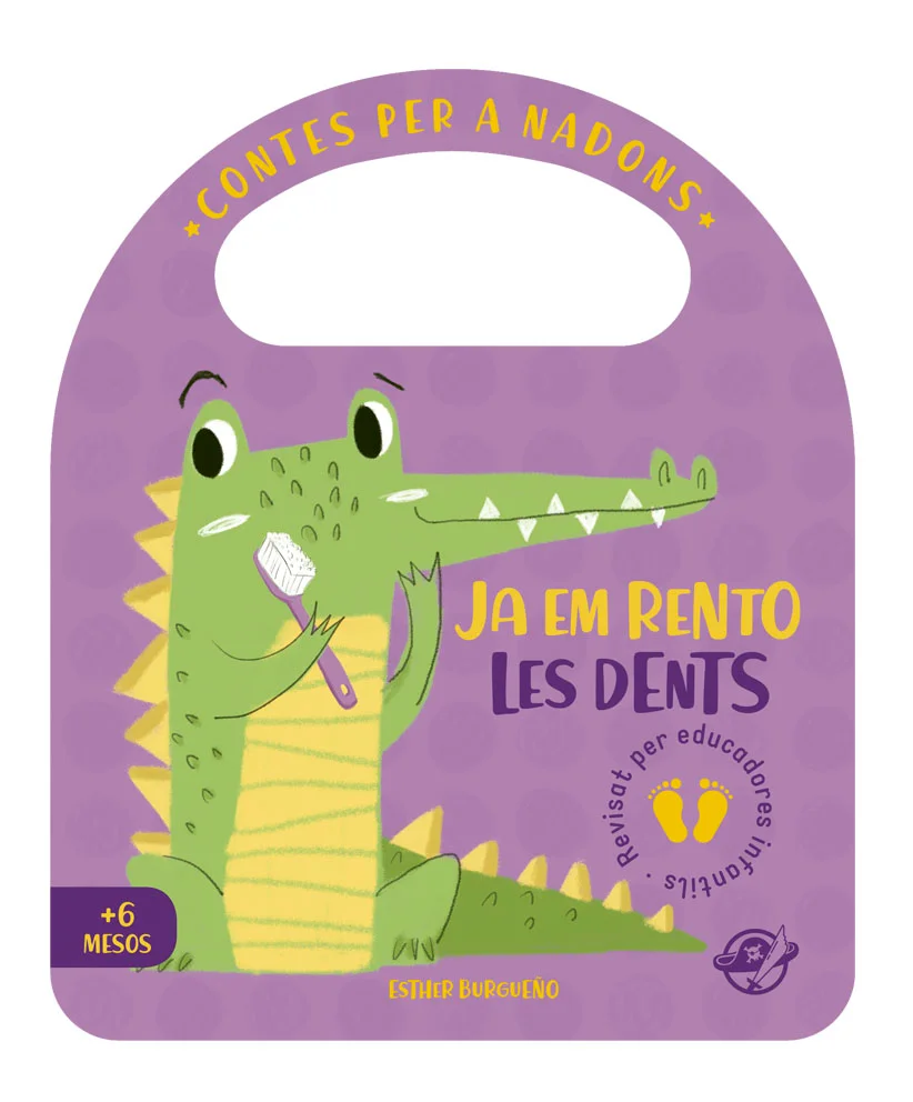 En Coco és un divertit bebè cocodril molt golafre. Però té un problema: quan menja, les dents se li embruten un munt! Ajudaràs en Coco a netejar-s...