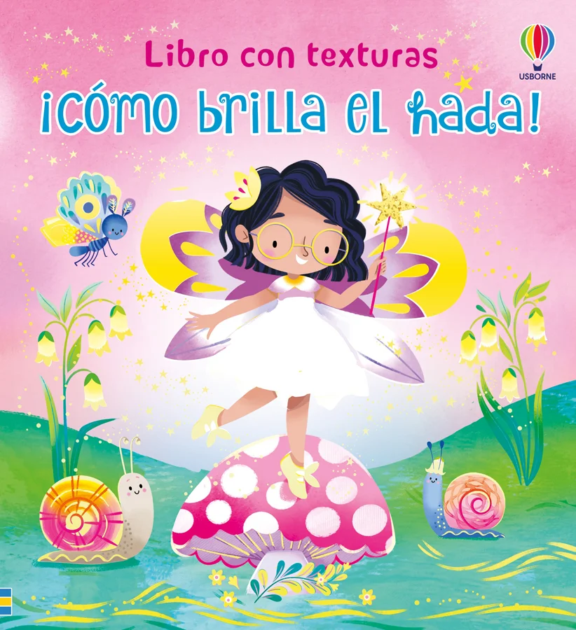 Adéntrate en un mundo de hadas en el rincón más profundo del jardín con esta historia brillante y de texturas para tocar.Ven a conocer a las hadas...