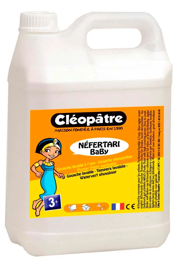 Tèmpera Cléopâtre 5l blanc Tèmpera Cléopâtre 5l blanc