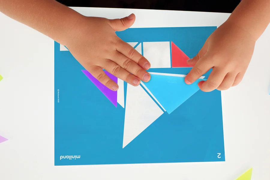 Tangram translúcid Miniland