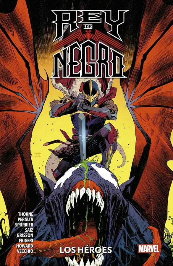 Contiene King in Black: Black Panther, Black Knight, Ghost Rider y Wiccan and Hulkling specialsLos especiales de Rey de Negro que no tienen cabido...