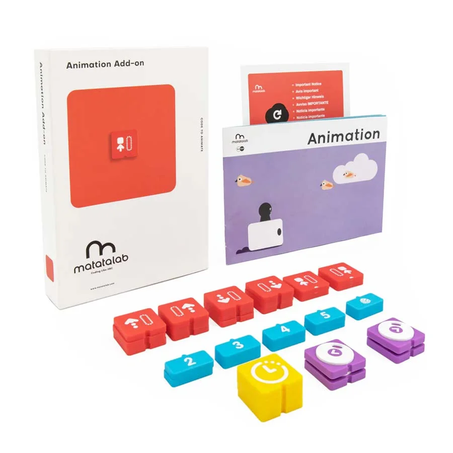 <p><strong>Matatalab Expansión Animation</strong><br><br>Permite que el robot se mueva de formas únicas (círculos, curvas, giros en U) y modificar...