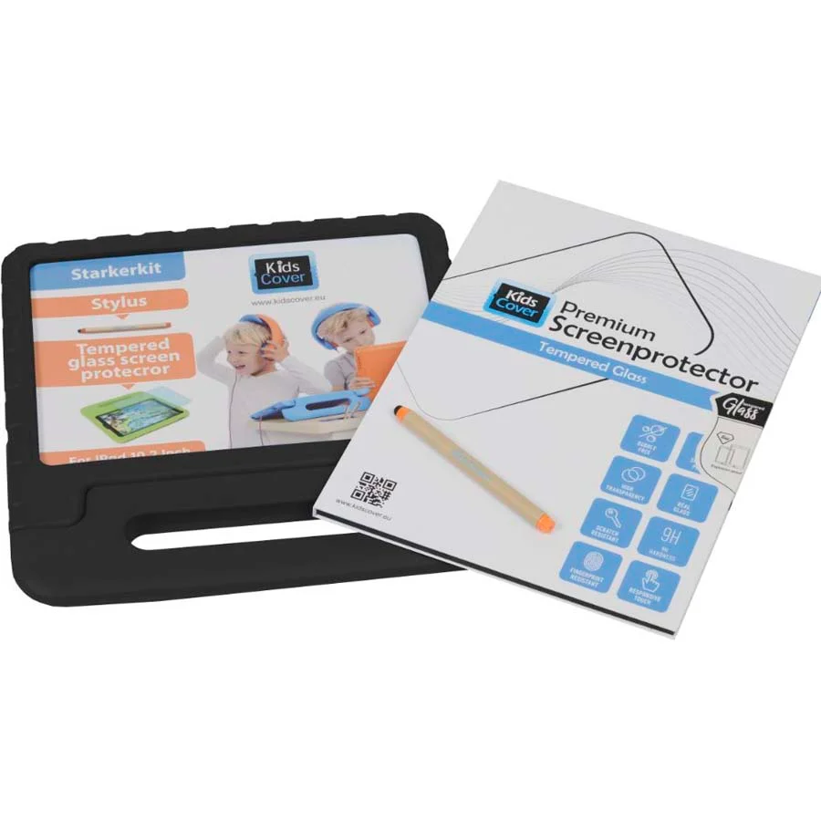 <p><strong>KidsCover Kit iPad 10.2. color negro</strong><br><br>El Kid'sCover Kit para iPad es una funda protectora diseñada específicamente para ...