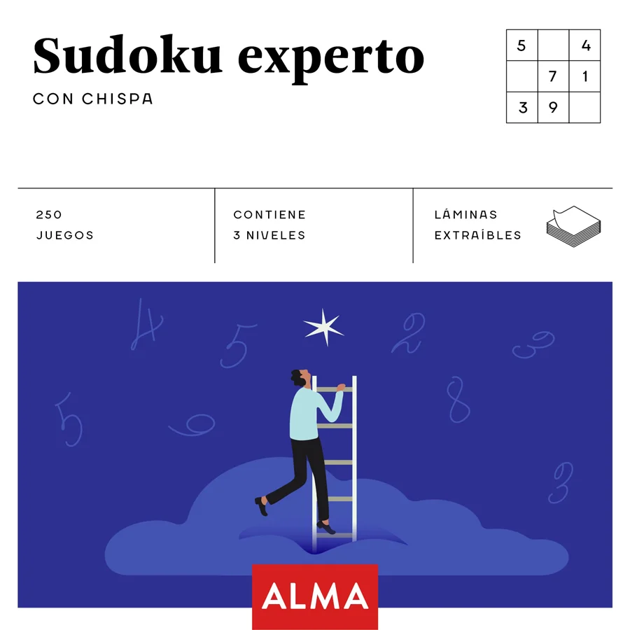 No todos los sudokus están hechos para resolverse deprisa. Sudoku experto con chispa reúne una selección de desafíos pensados para quienes disfrut...