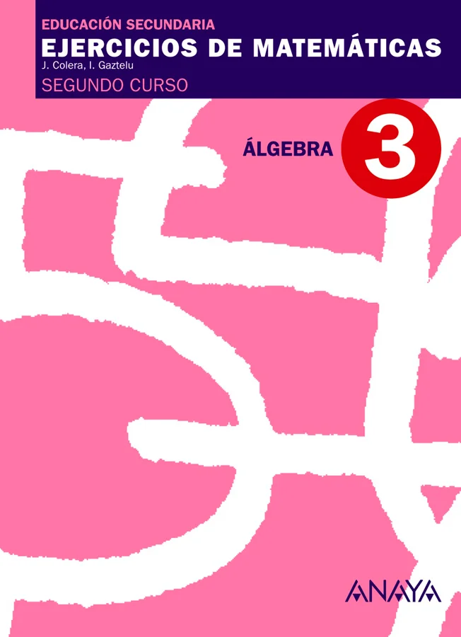 EJERCICIOS DE MATEMÁTICAS ofrece una colección de cuadernos para la ESO y Bachillerato, clasificados por bloques de contenidos. En ellos, se propo...