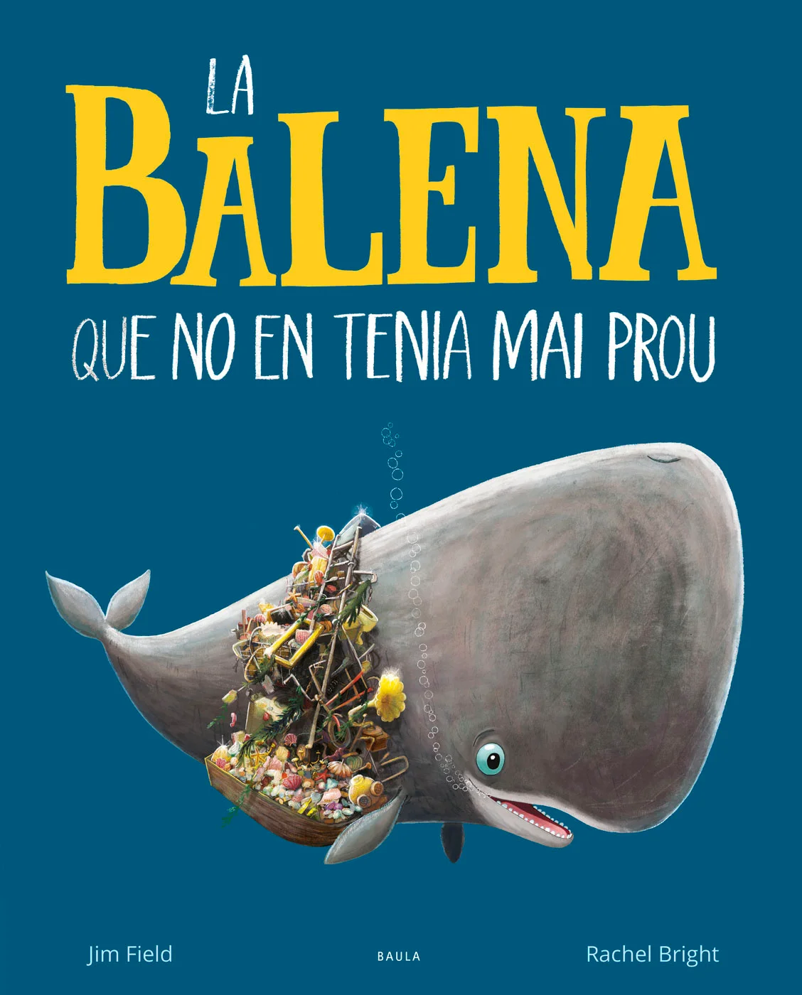 El catxalot Harry és una balena que vaga per l'oceà acaparant tots els tresors submarins que troba. Però,encara que acumuli molts objectes, MAI NO...