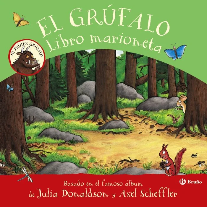¡Un original y divertido libro con la marioneta del grúfalo! Mueve sus brazos, hazlo temblar y, si te atreves, ¡toca la verruga verde que tiene en...
