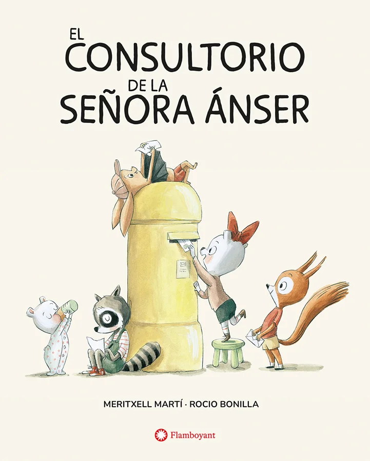 «Señora Ánser, tengo frío, ¿qué hago?». «Señora Ánser, tengo calor, ¿algún consejo?». «No sé cómo empezar un cuento… ¿Puede ayudarme, señora Ánser...