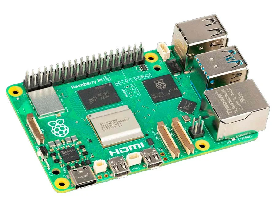 <p><strong>Raspberry Pi 5 16 GB</strong><br><br>La Raspberry Pi 5 de 16 GB de RAM  2.4 GHz, ARM Cortex-A76 és l'última versió de  Raspberry Pi Fou...