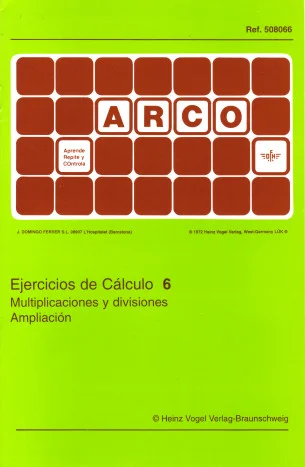 Arco Exercicis de Càlcul 6 Arco Exercicis de Càlcul 6