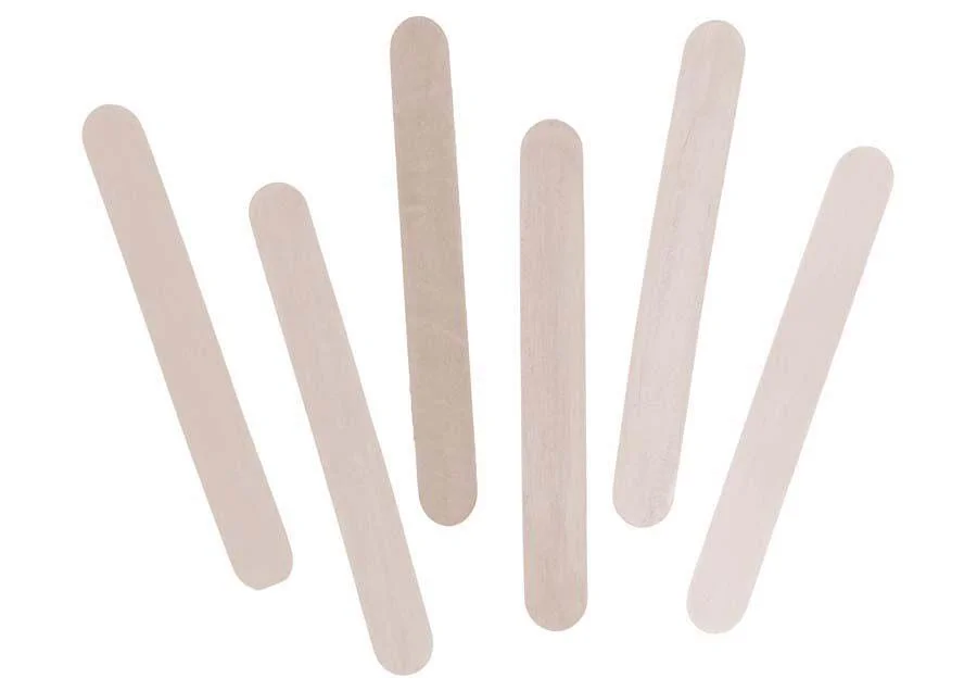 Pals de gelat gegants de fusta Innspiro natural 80u