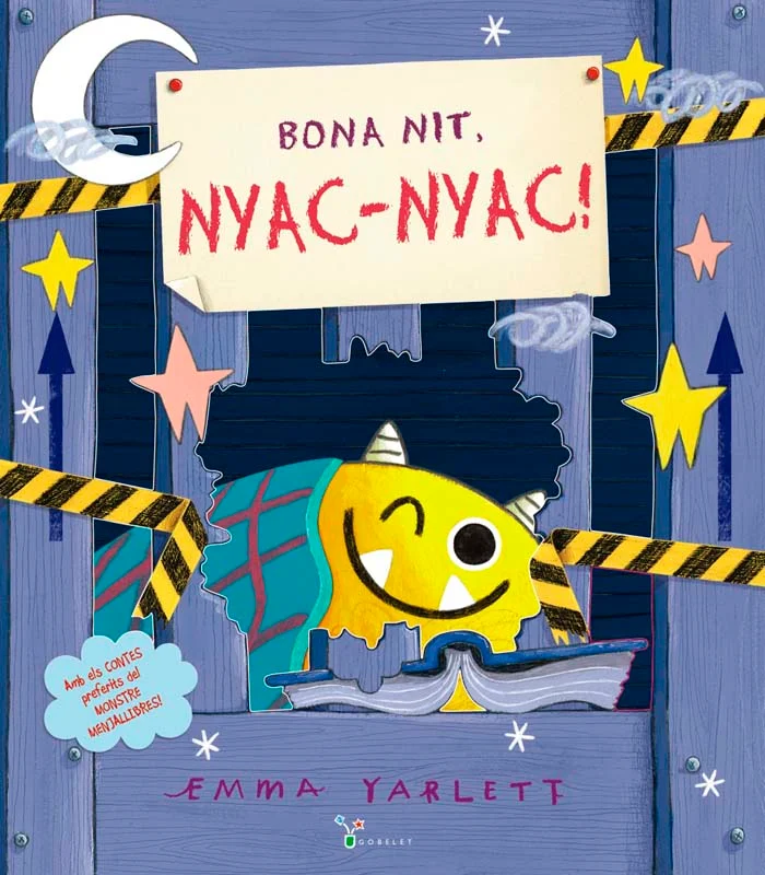 <p>Un àlbum ple de solapes i sorpreses per divertir-se i tenir somnis feliços amb el Nyac-nyac, el monstre menjallibres més entremaliat.</p>