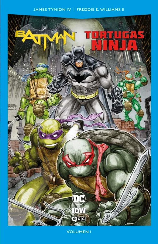 A Gotham City llegan visitas de otra dimensión... ¡y por sus caparazones no parecen visitas corrientes! Cuando las Tortugas Ninja se ven varadas j...