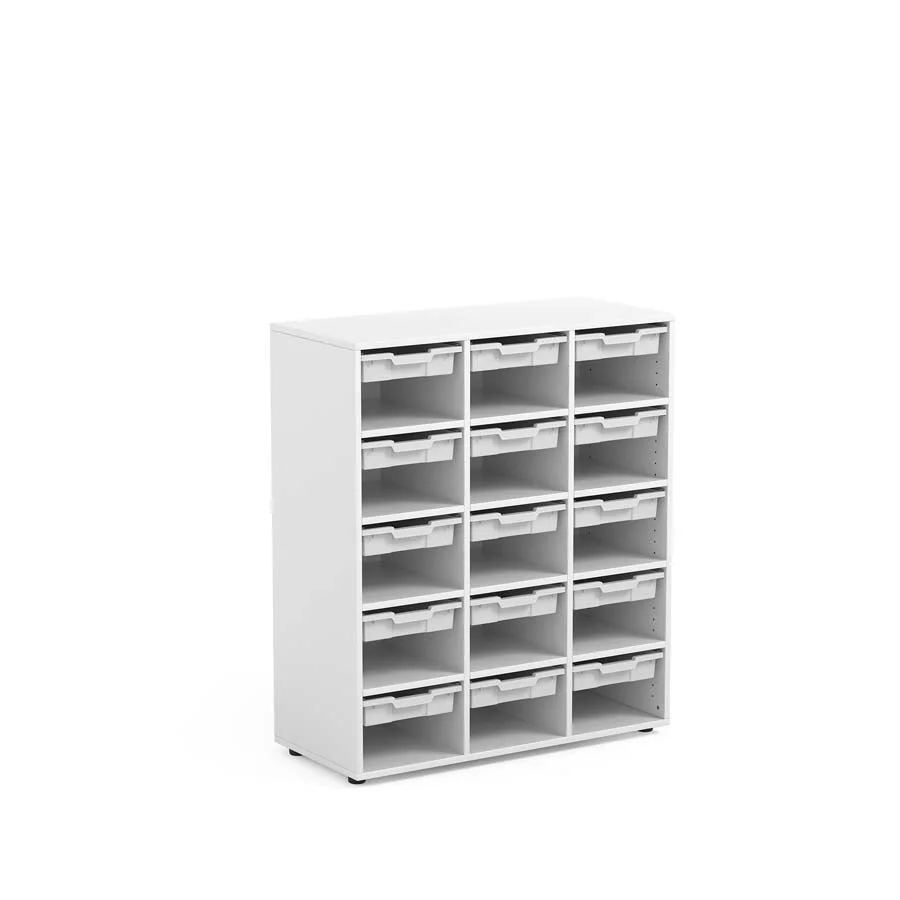 Armari 15 espais cubeta petita blanc Armari 15 espais cubeta petita blanc