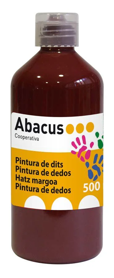 Pintura de dits Abacus 500ml marró