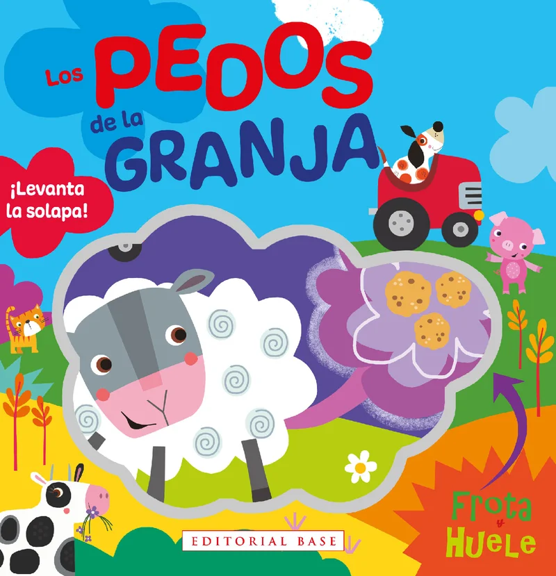 Únete a los animales de la granja en su juego favorito... ¡Adivina quién se ha tirado el pedo que huele peor! Diviértete levantando las solapas y ...