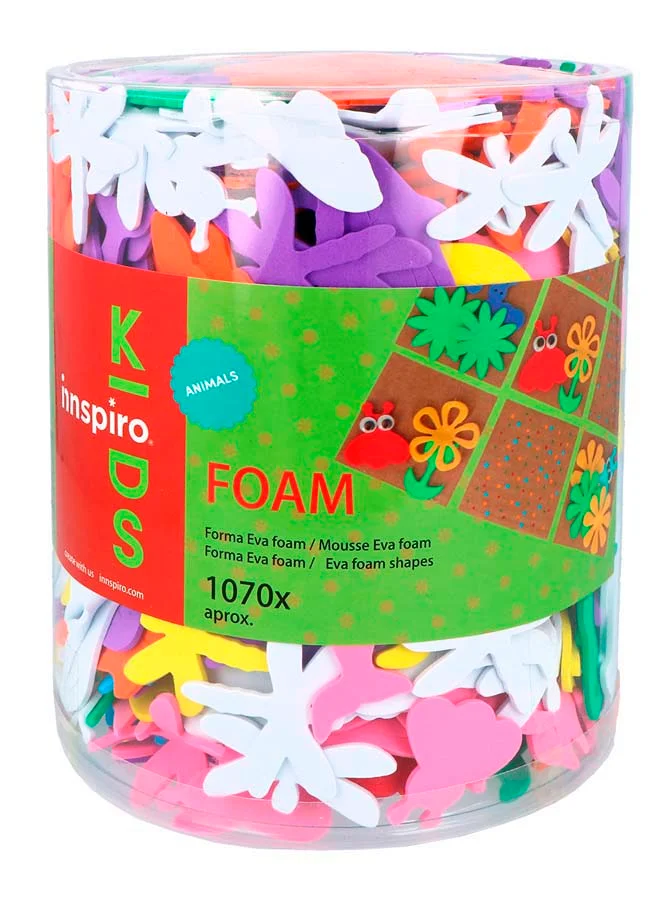 Peces de goma Eva animals assortits 1070u Peces de goma Eva animals assortits 1070u