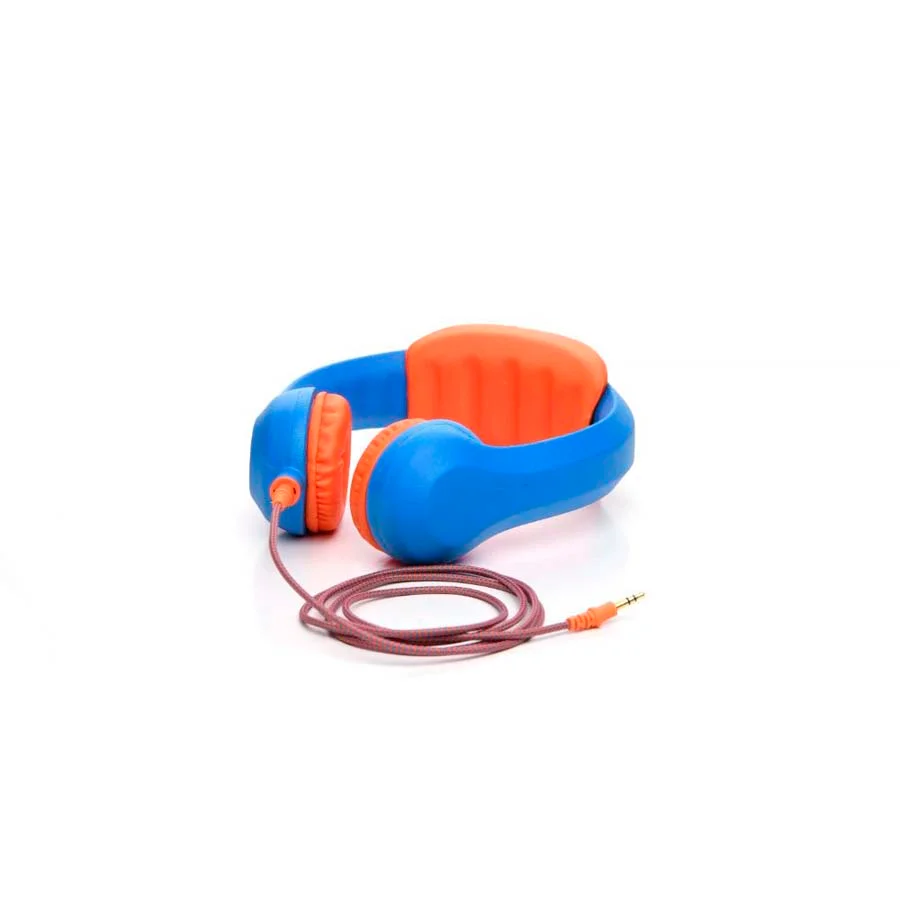 <p><strong>Auriculars Safe 'n Sound color blau</strong><br><br>Els millors auriculars i més duradors desenvolupats especialment per a escoles, rec...