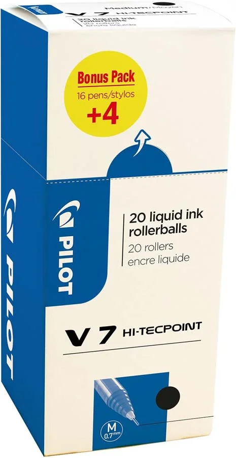 Ròl·ler Pilot V7 Hi-Tecpoint negre
