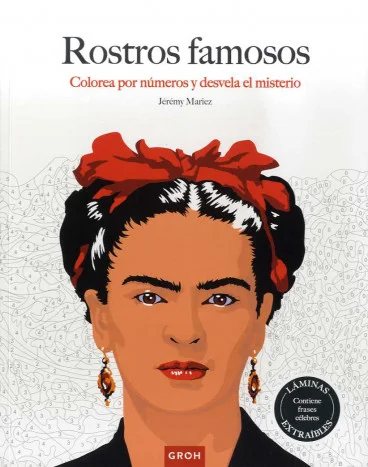 ¿Albert Einstein o Brad Pitt? ¿Coco Chanel o Frida Kahlo? Empieza a colorear y descubre los rostros de famosos camuflados. Con la ayuda del código...