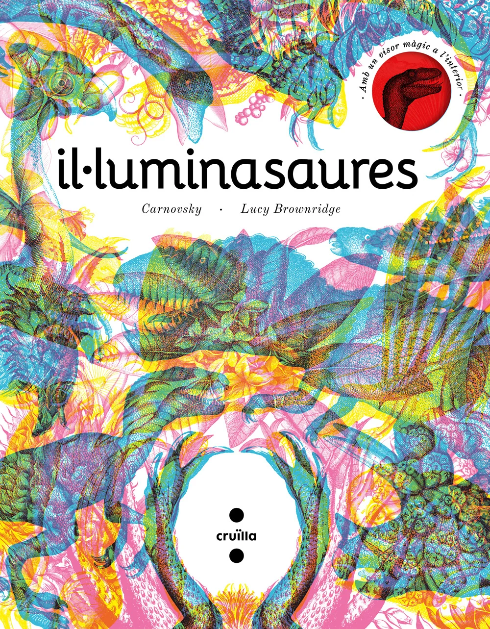 Un llibre amb un visor especial per conèixer de prop els fabulosos dinosaures i el seu entorn natural.